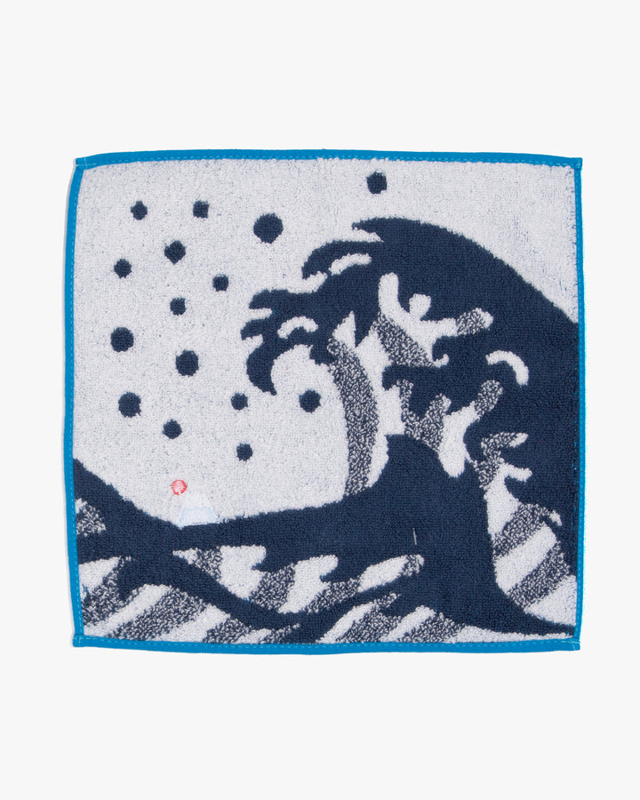 Kurochiku, Two-Sided Hand Towel, Nami
