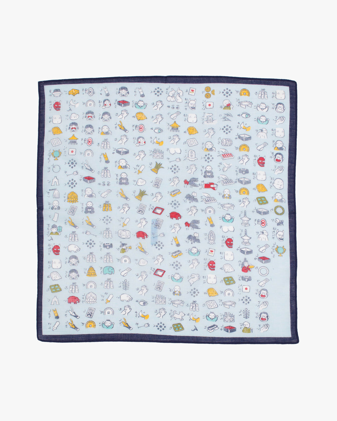 Kurochiku, Cotton Handkerchief, Hannya Shinkyo Pictorial