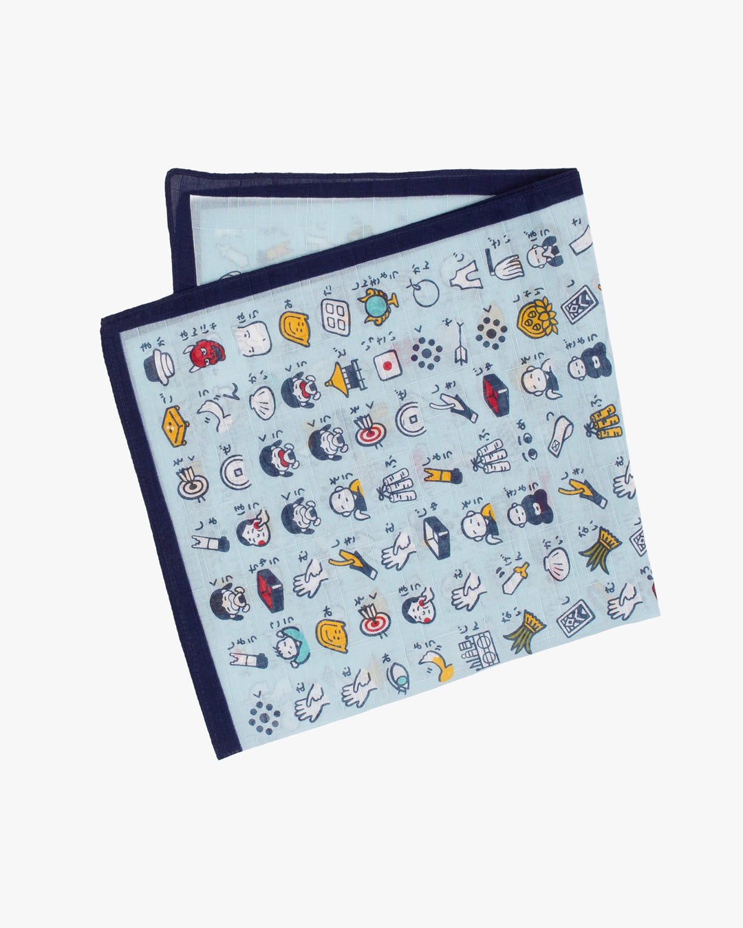 Kurochiku, Cotton Handkerchief, Hannya Shinkyo Pictorial