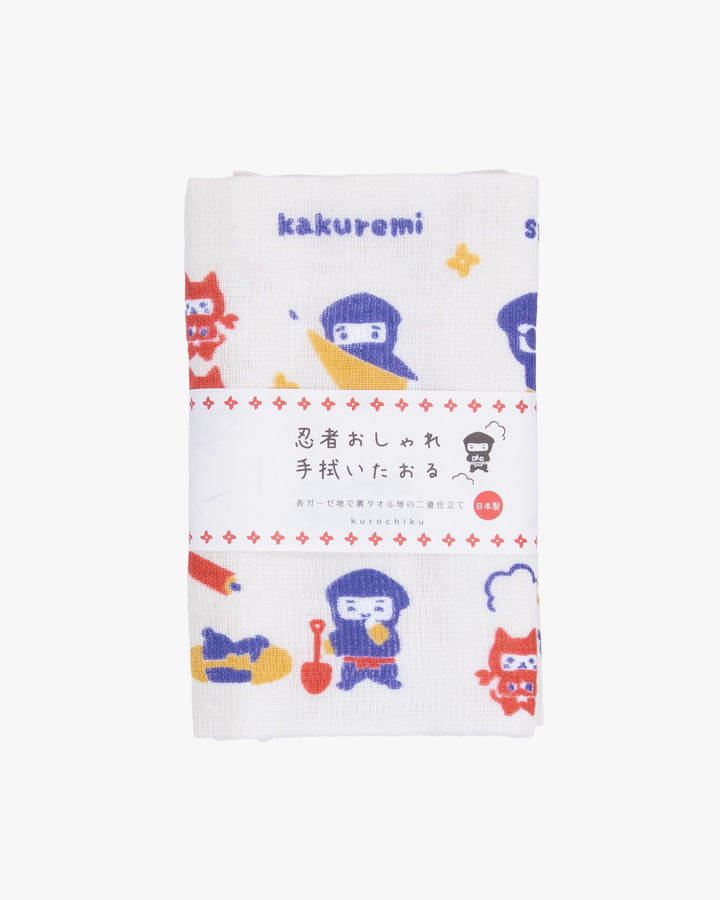 Kurochiku, Cotton Towel, Ninja