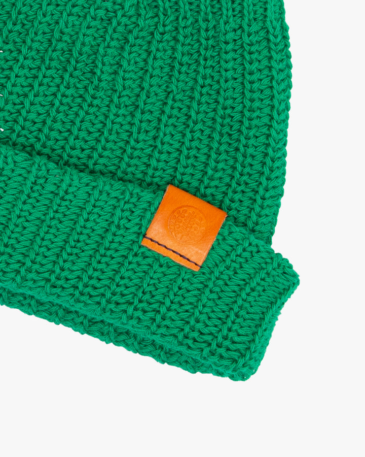 Kiriko Original Knit Cap, Kelly Green, 6˝