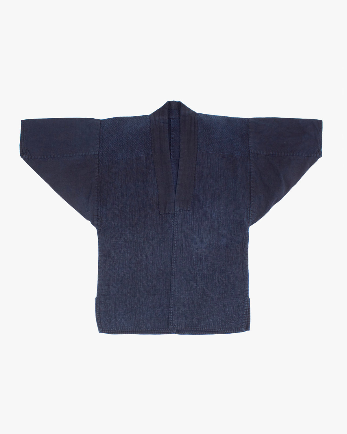 Vintage Noragi Jacket, Partially Sashiko-Stitched, Indigo