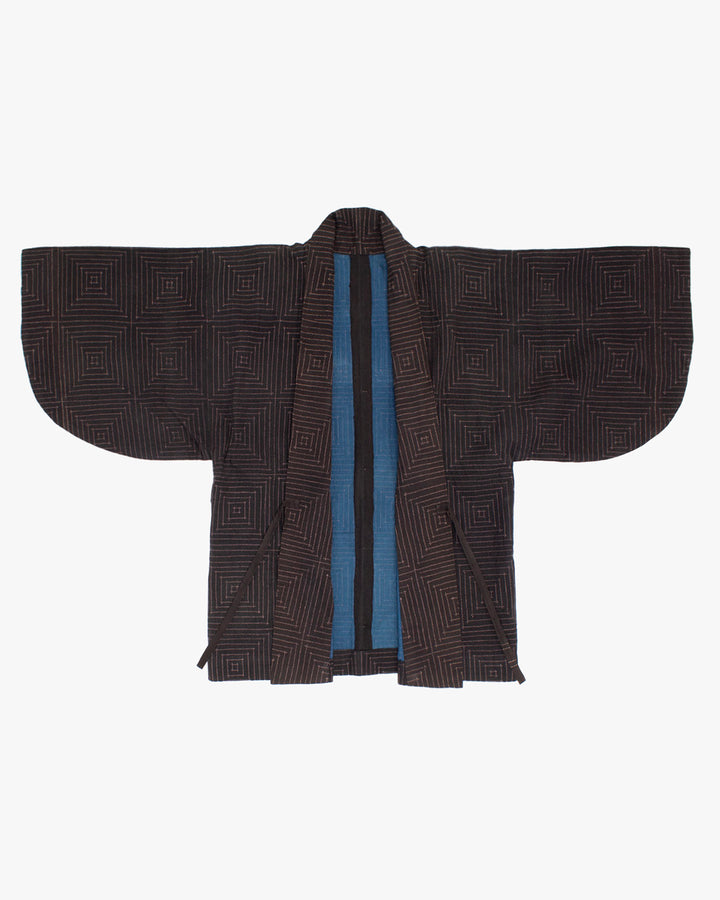 Vintage Hippari Jacket, Fully Sashiko-Stitched