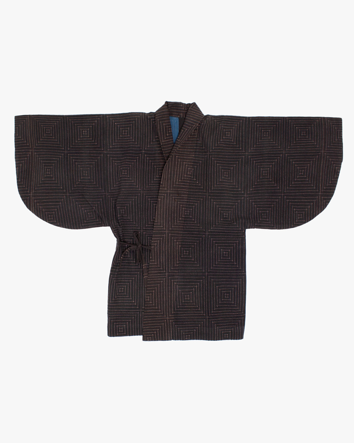 Vintage Hippari Jacket, Fully Sashiko-Stitched