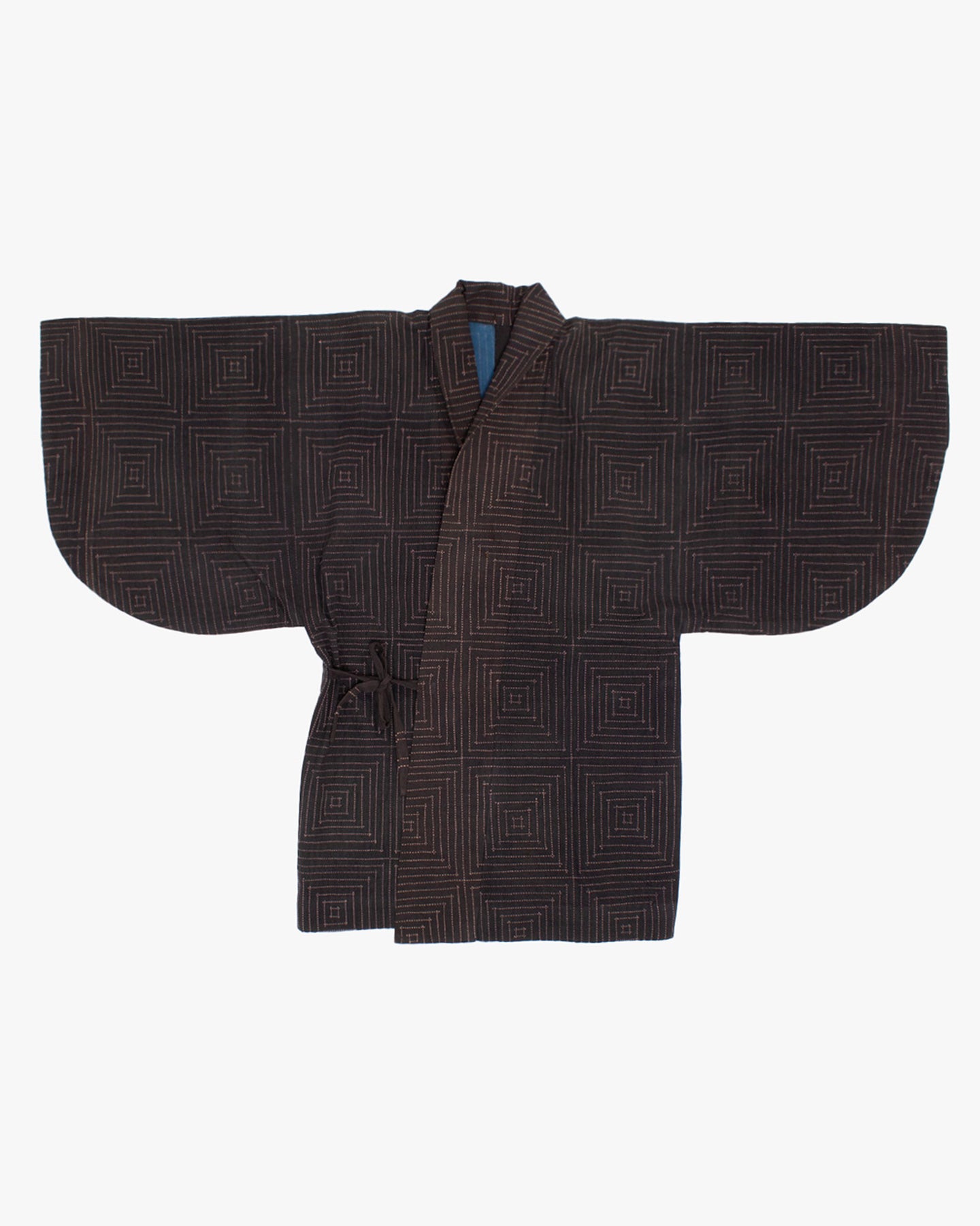 Vintage Hippari Jacket, Fully Sashiko-Stitched – Kiriko Made