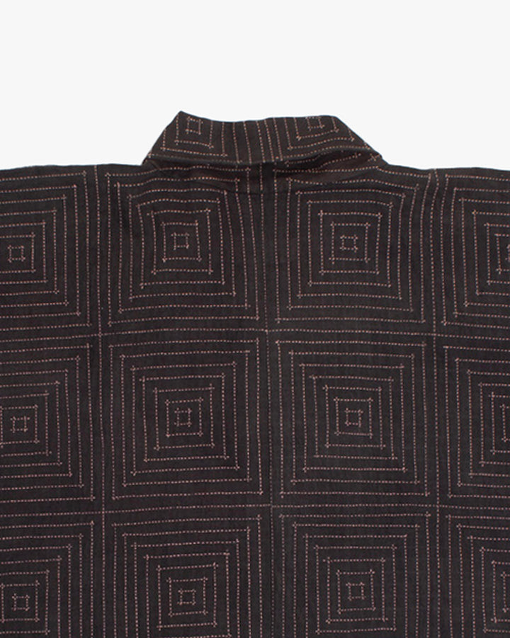 Vintage Hippari Jacket, Fully Sashiko-Stitched
