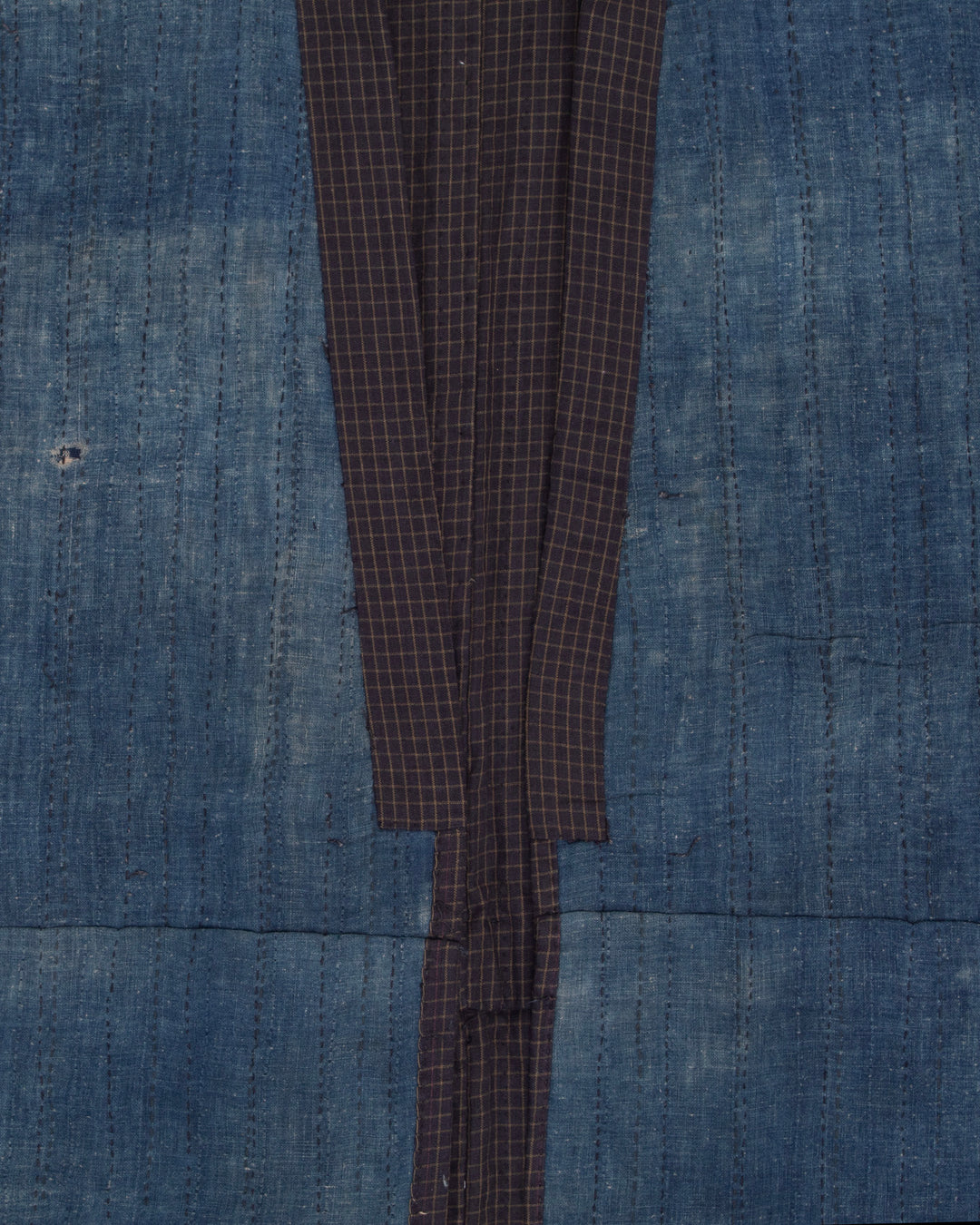 Vintage Noragi Jacket, Reversible, Boro Patched and Sashiko Stitched