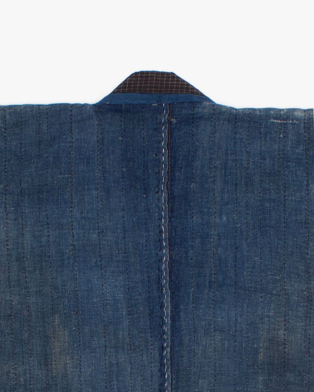Vintage Noragi Jacket, Reversible, Boro Patched and Sashiko Stitched