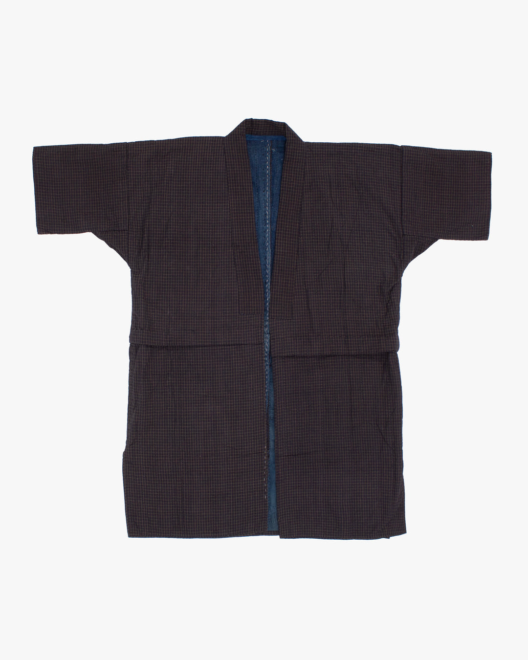 Vintage Noragi Jacket, Reversible, Boro Patched and Sashiko Stitched