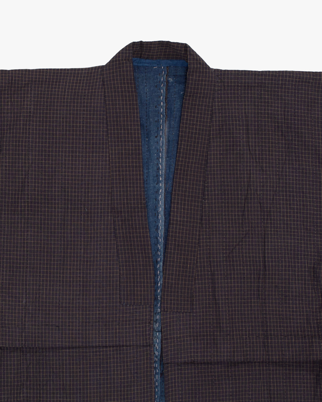 Vintage Noragi Jacket, Reversible, Boro Patched and Sashiko Stitched