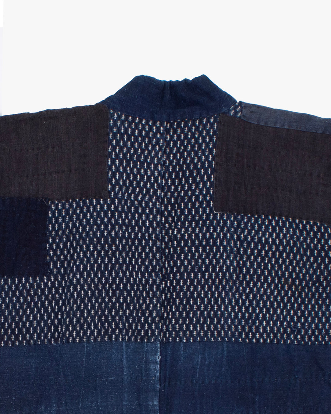 Vintage Noragi Jacket, Reversible, Boro Patched and Sashiko Stitched