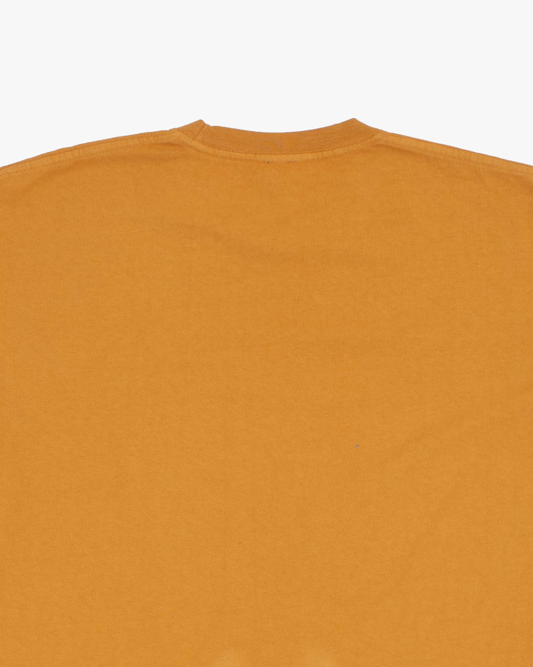Kiriko Original Tee, 8 oz. US Made, Double Pocket Tee, Yellow, Indigo Shibori and Charcoal Patchwork Style