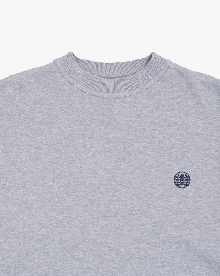 Kiriko Original Crewneck, Embroidered, Gray