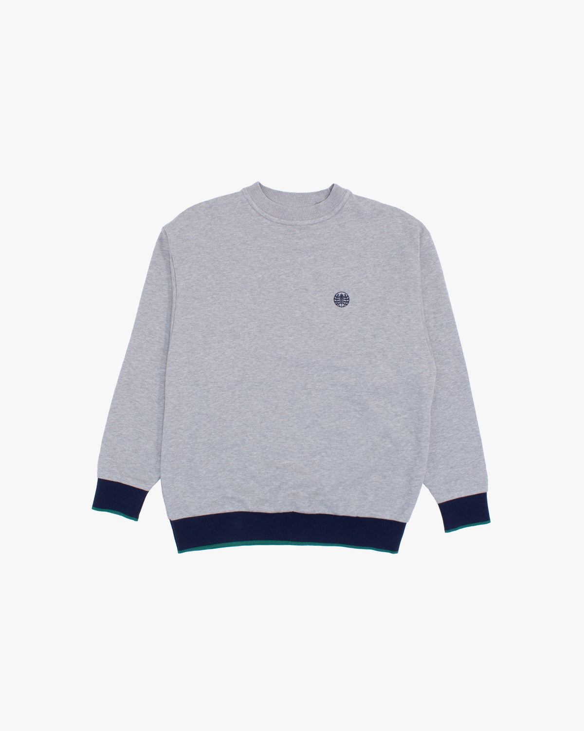 Kiriko Original Crewneck, Embroidered, Gray