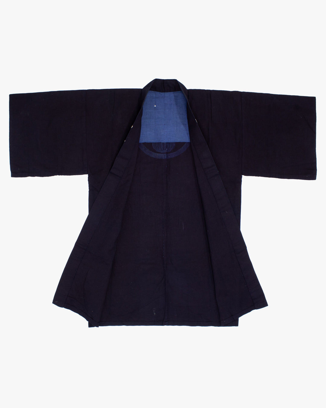 Vintage Happi Robe, Dark Indigo, Nojima Saketen