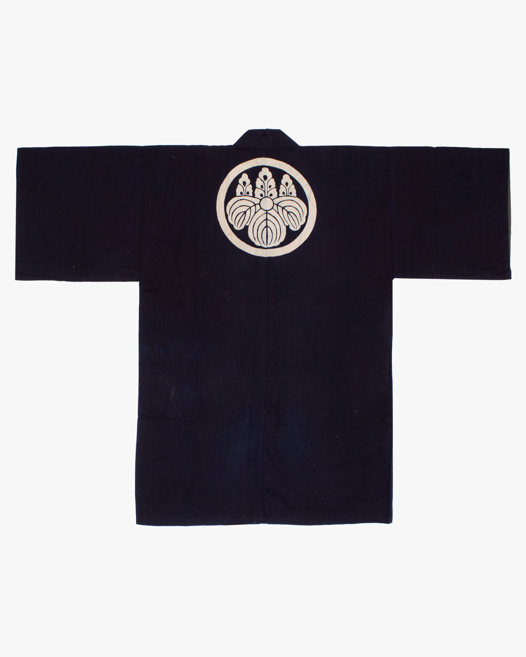 Vintage Happi Robe, Dark Indigo, Nojima Saketen