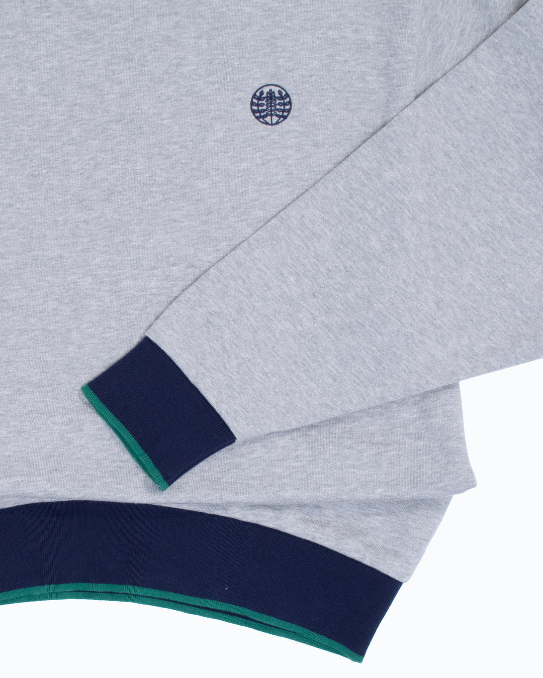 Kiriko Original Crewneck, Embroidered, Gray