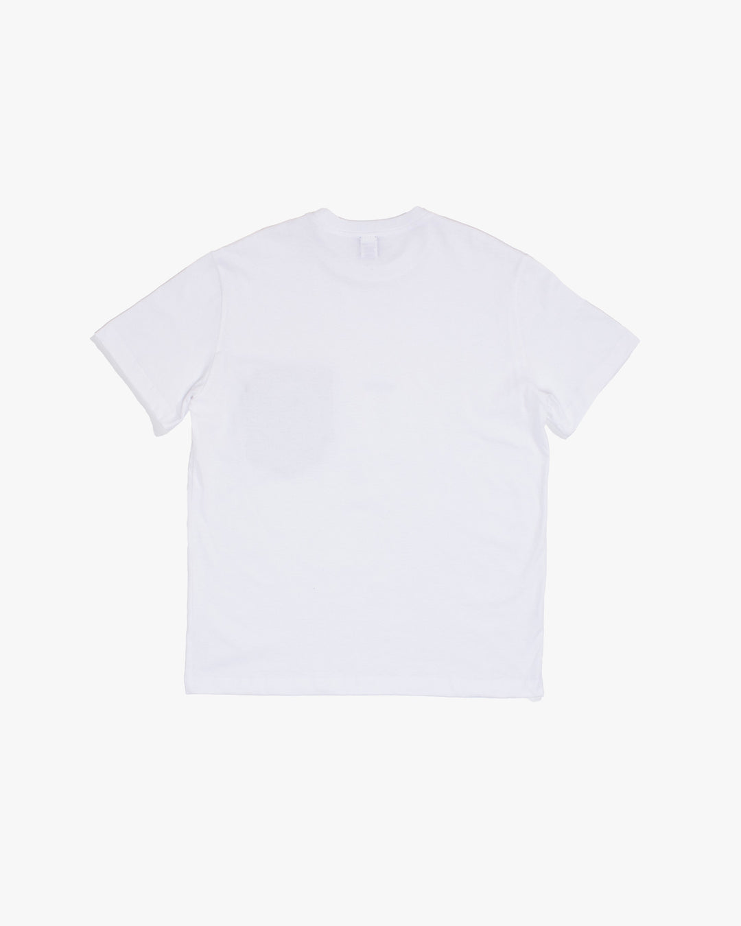 Kiriko Original Tee, 8 oz. US Made, Double Pocket Tee, White, Tsubaki and Red Shibori Style