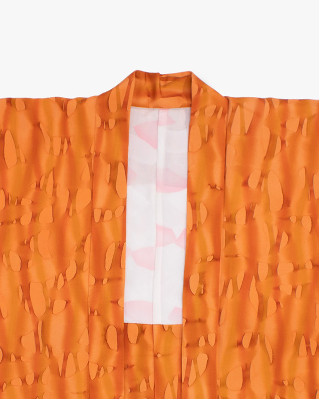 Vintage Haori Jacket, Orange Tachiwaku