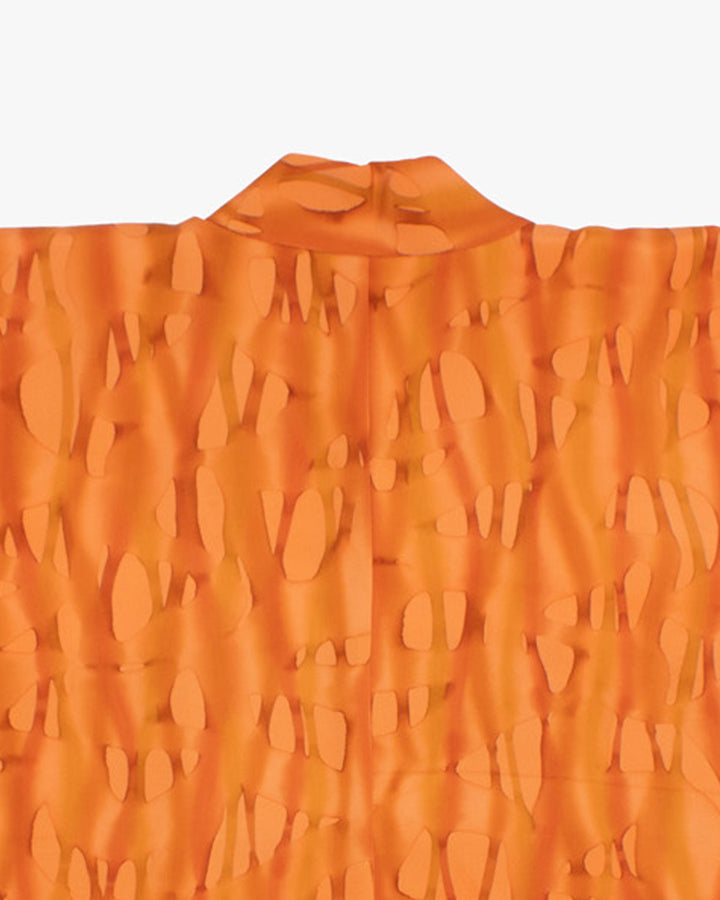 Vintage Haori Jacket, Orange Tachiwaku