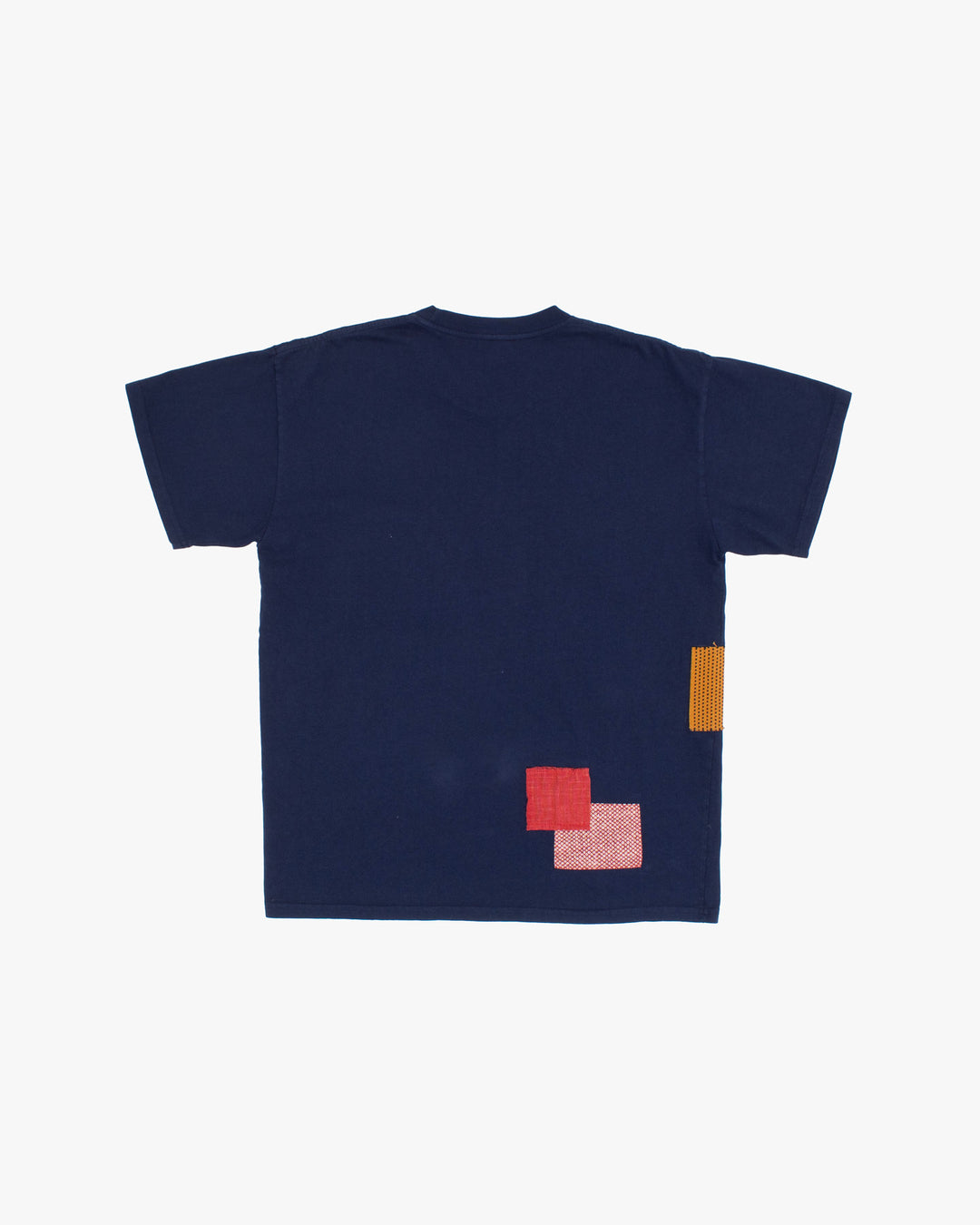 Kiriko Original Tee, 8 oz. US Made, Patched Pocket Tee, Navy