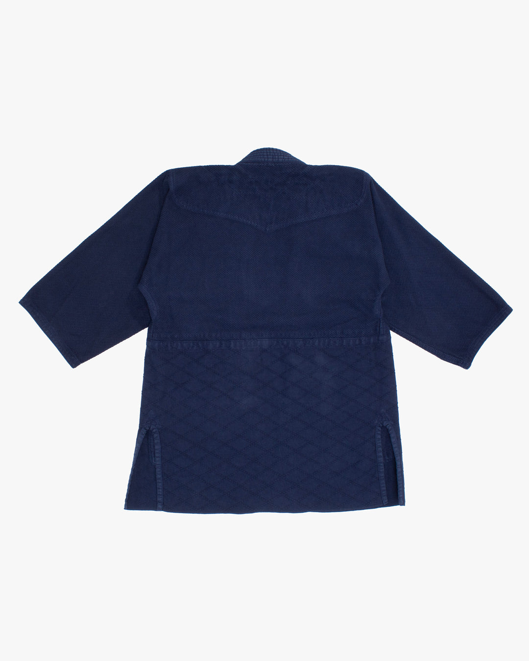Kiriko Custom Dyed Kendogi Jacket with Pockets, Kokihanada, Sashiori Style B