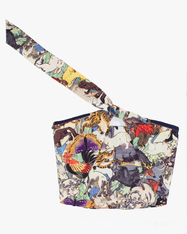 Wa Modern, Ukiyo-e Crossbody Bag, Ikimono