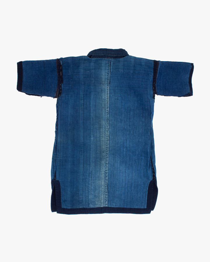 Vintage Noragi Jacket, Reversible, Boro Patched and Sashiko Stitched