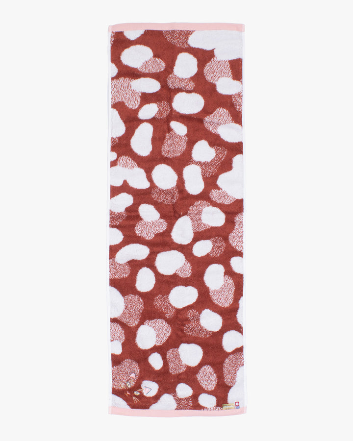 Japanese Long Face Towel, Uchi no Ko Kenami Long Face Towel, Calico