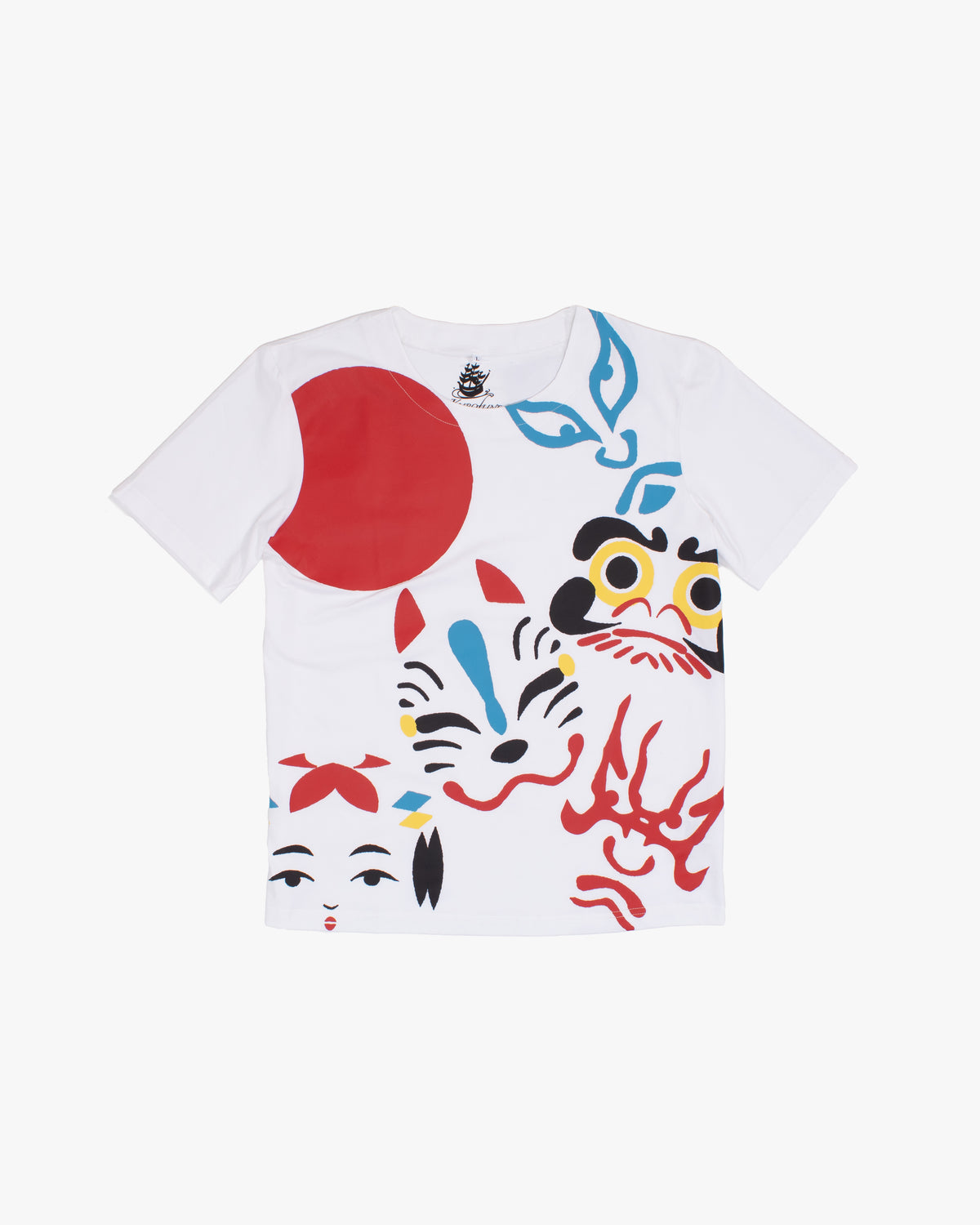 Kurochiku, T-Shirt, Nippon Banzai, White