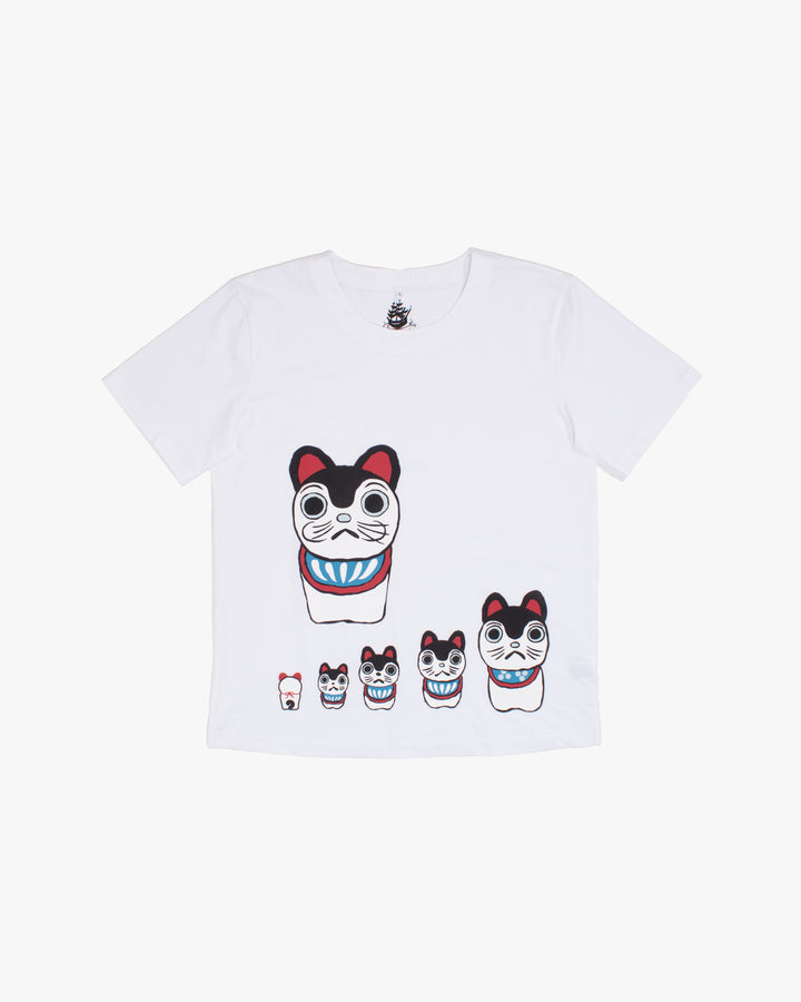Kurochiku, T-Shirt, Hariko, White