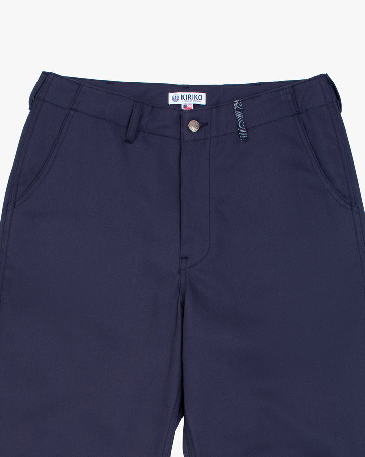 Kiriko Original Officer Trousers, Indigo, Nami