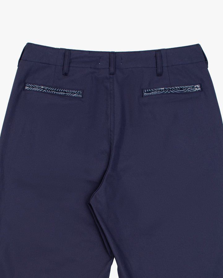 Kiriko Original Officer Trousers, Indigo, Nami