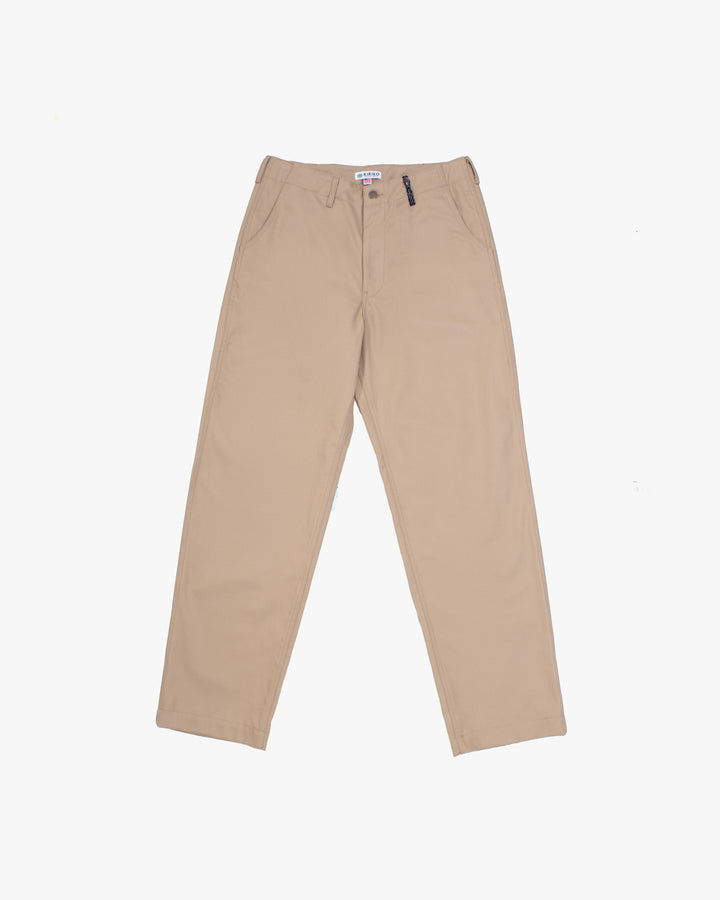 Kiriko Original Officer Trousers, Khaki, Small Multi