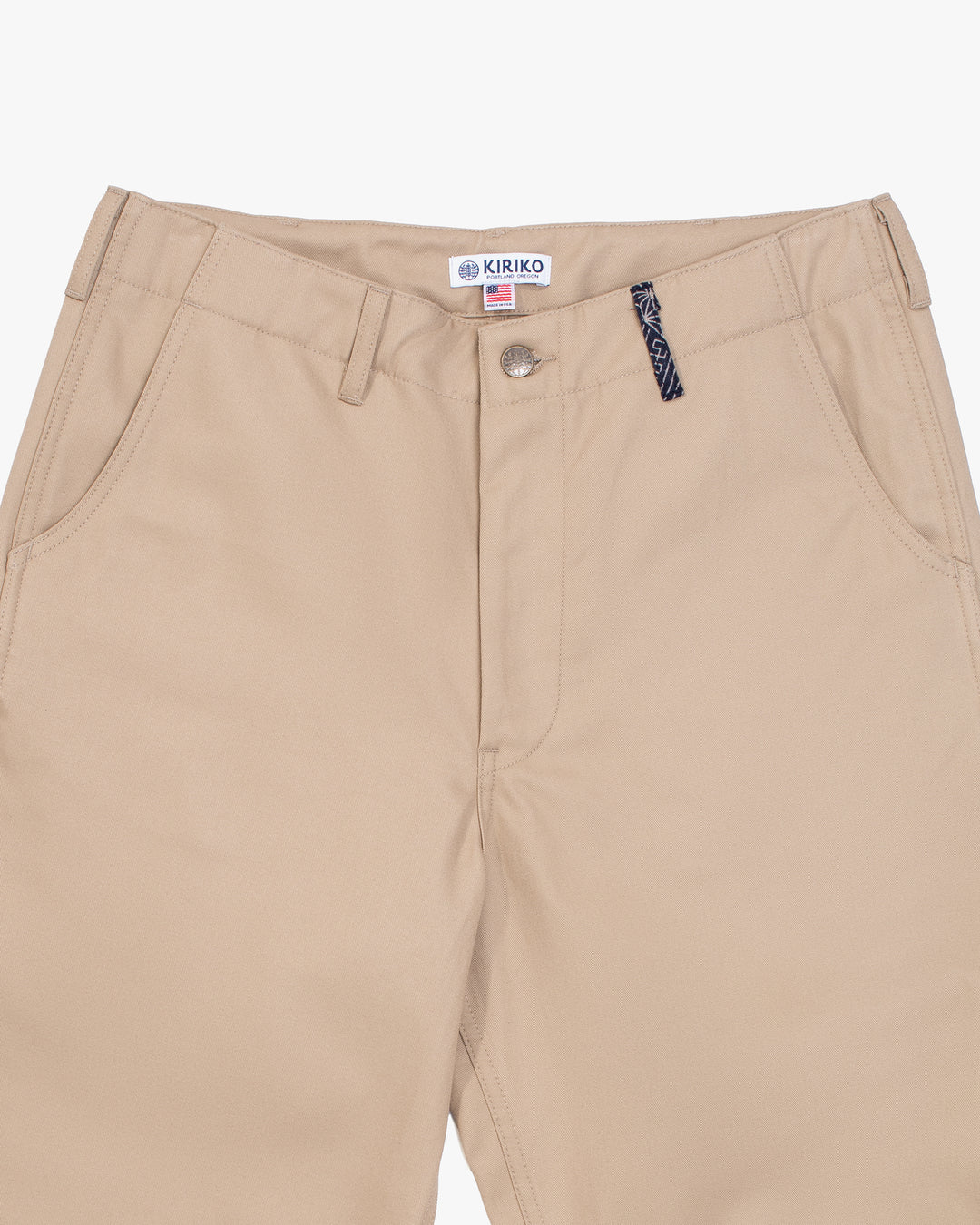 Kiriko Original Officer Trousers, Khaki, Small Multi