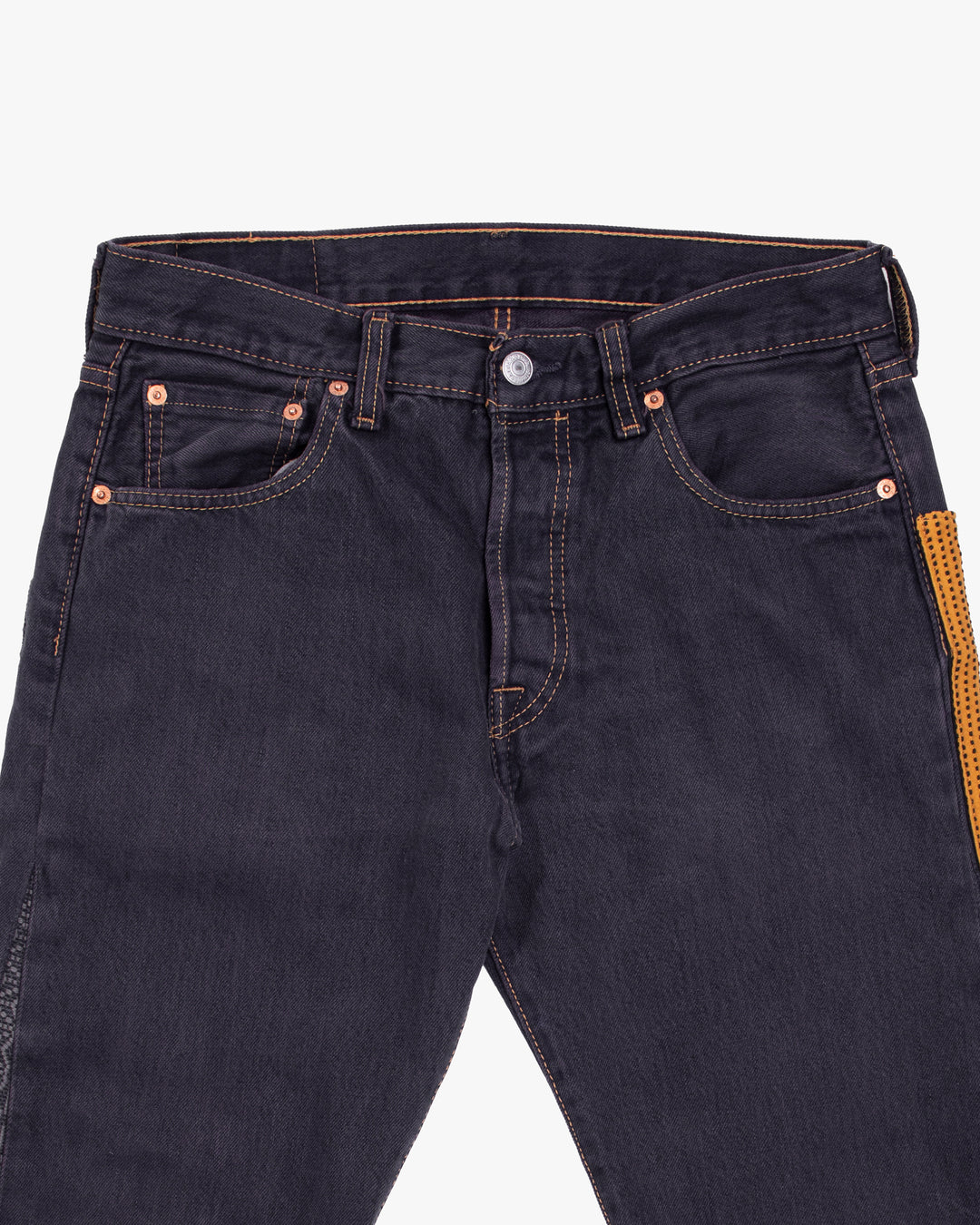Kiriko Custom Denim Jeans, Asanoha Inlay, Levi&