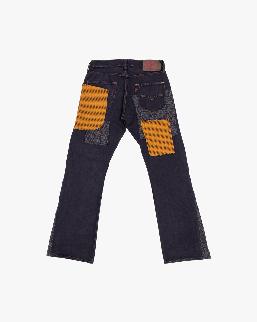Kiriko Custom Denim Jeans, Asanoha Inlay, Levi&