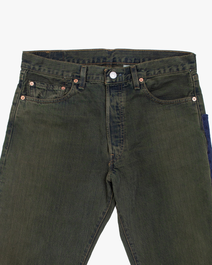 Kiriko Custom Denim Jeans, Asanoha Inlay, Levi&