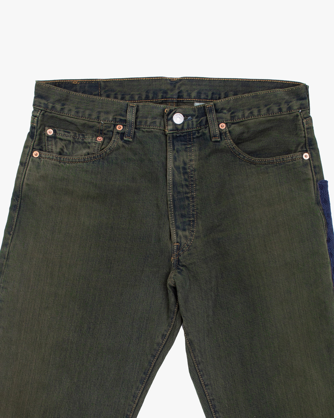 Kiriko Custom Denim Jeans, Asanoha Inlay, Levi&