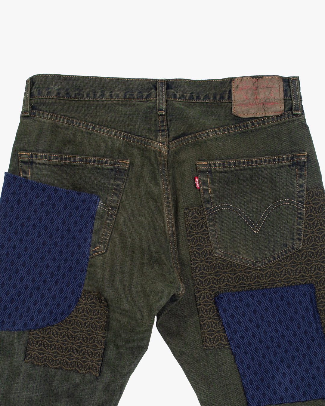 Kiriko Custom Denim Jeans, Asanoha Inlay, Levi&