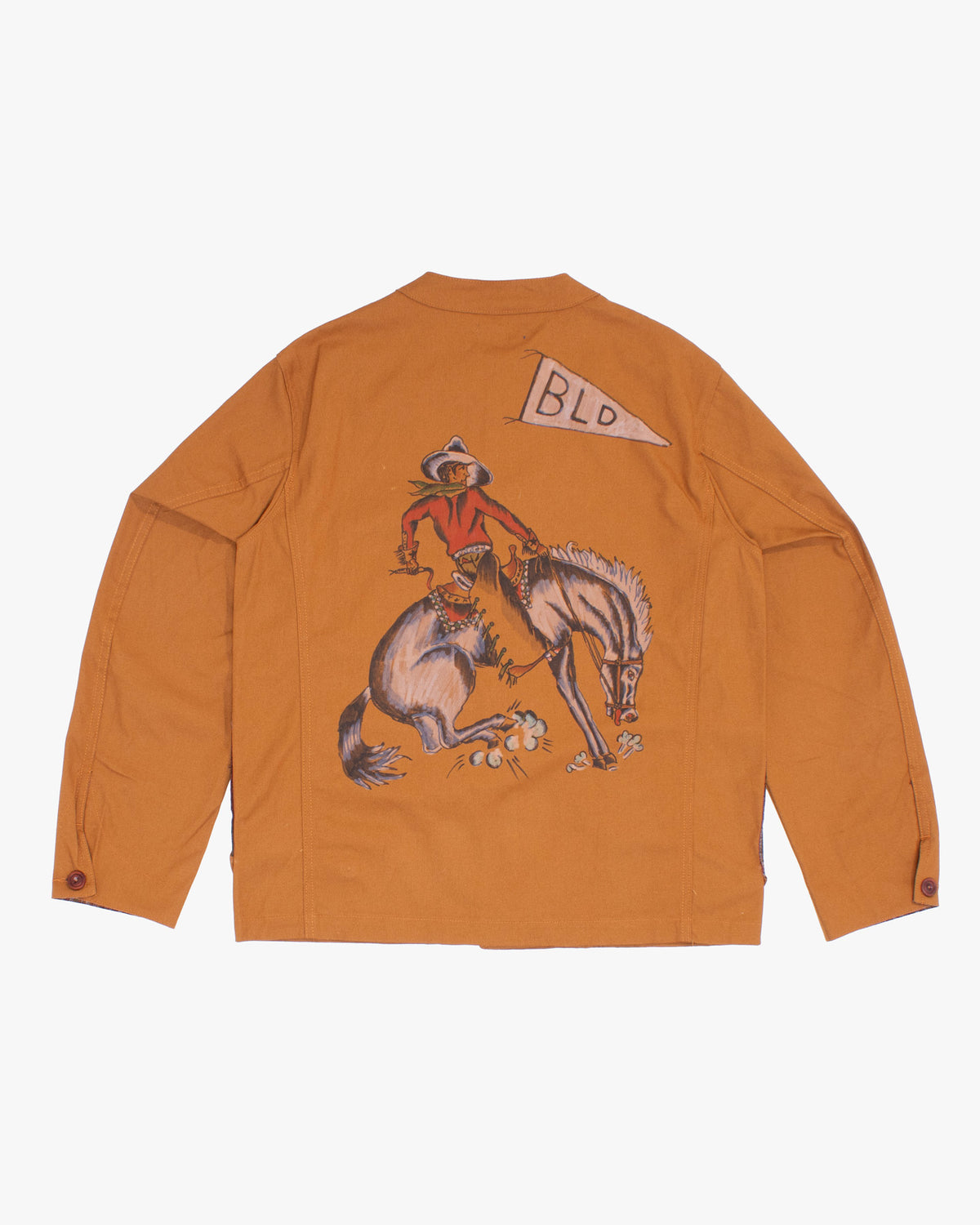 Mandarin Collar Lightweight Jacket, Kiriko x James Rich, Mustard, L