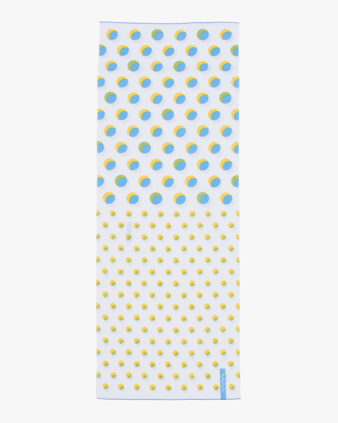 Tenugui, Modern Komon, Tutu Tata, Dot Dot Blue