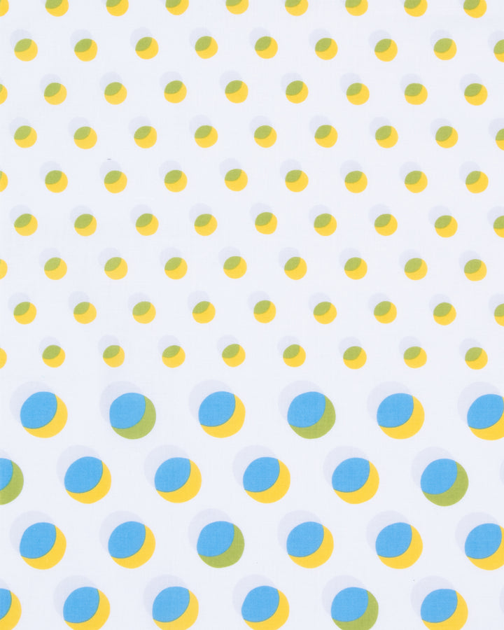Tenugui, Modern Komon, Tutu Tata, Dot Dot Blue