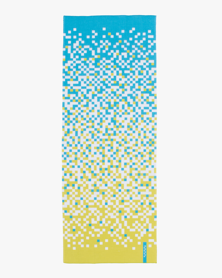 Tenugui, Modern Komon, Tutu Tata, Pixel Sky Blue