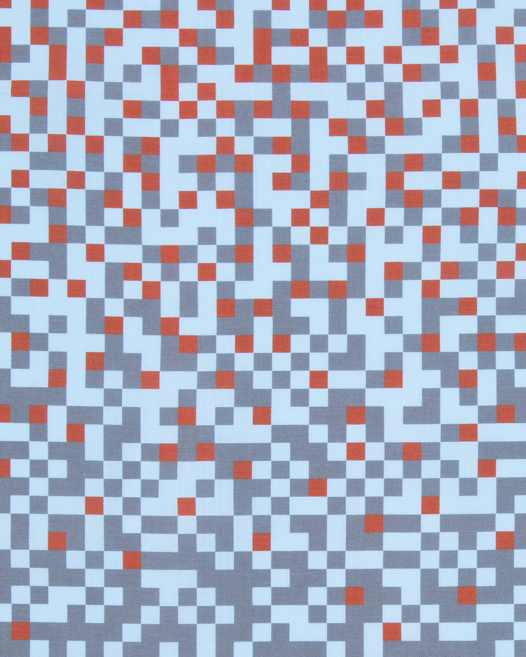 Tenugui, Modern Komon, Tutu Tata, Pixel Rich Brown