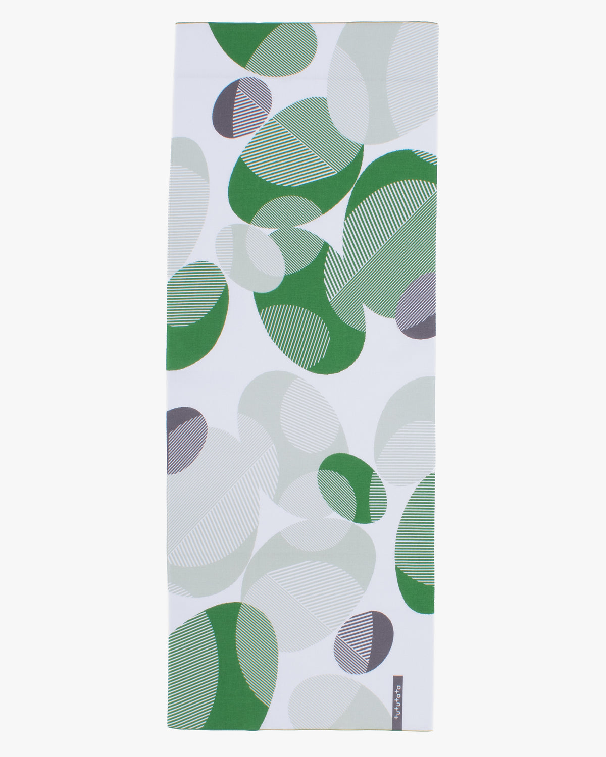 Tenugui, Modern Komon, Tutu Tata, Cocoon Noble Green