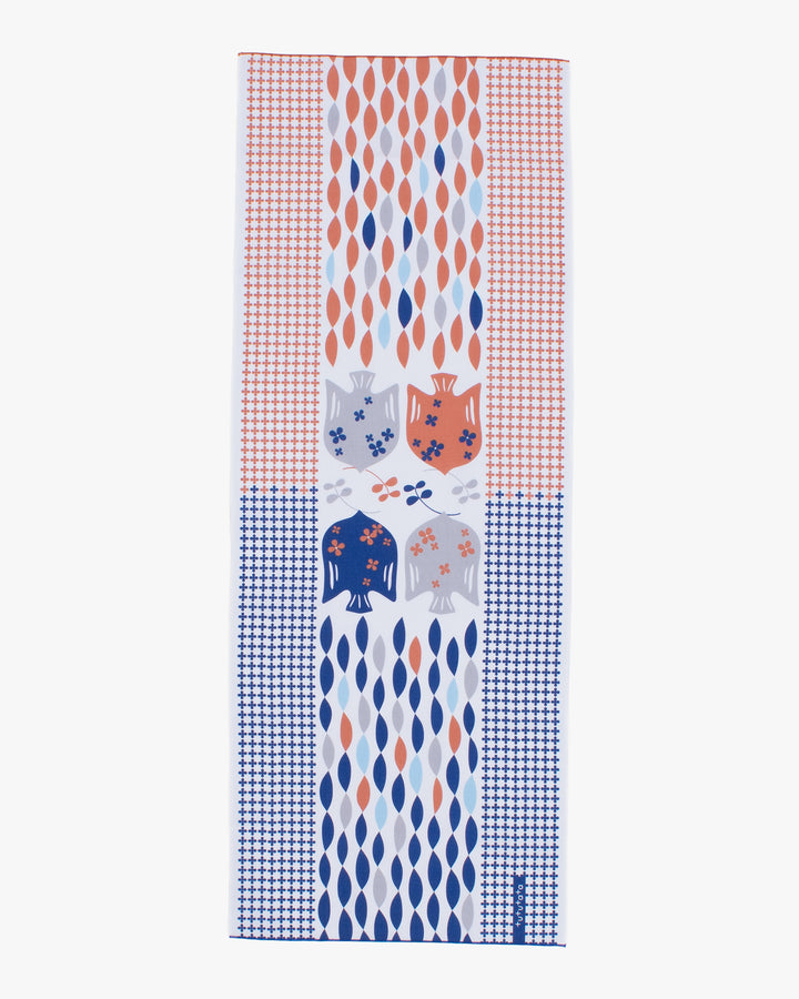 Tenugui, Modern Komon, Tutu Tata, Bird Mandarin
