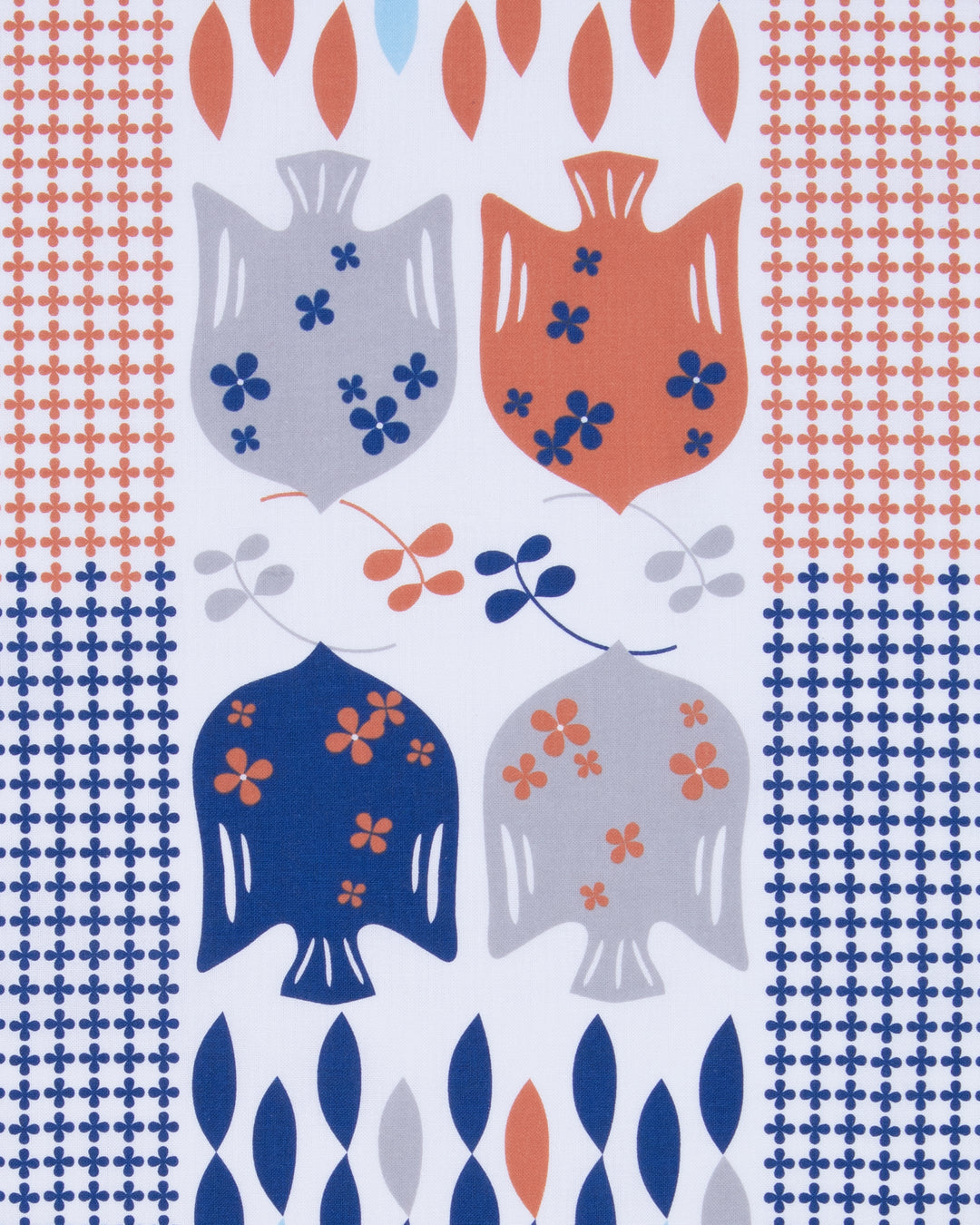 Tenugui, Modern Komon, Tutu Tata, Bird Mandarin