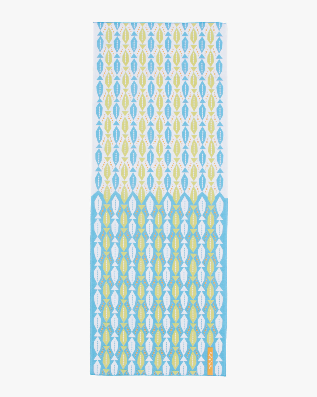 Tenugui, Modern Komon, Tutu Tata, Fish Ocean Blue
