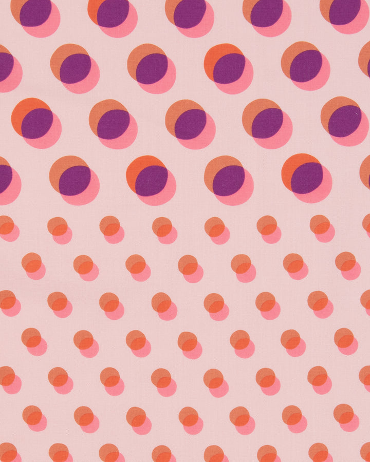 Tenugui, Modern Komon, Tutu Tata, Dot Dot Coral